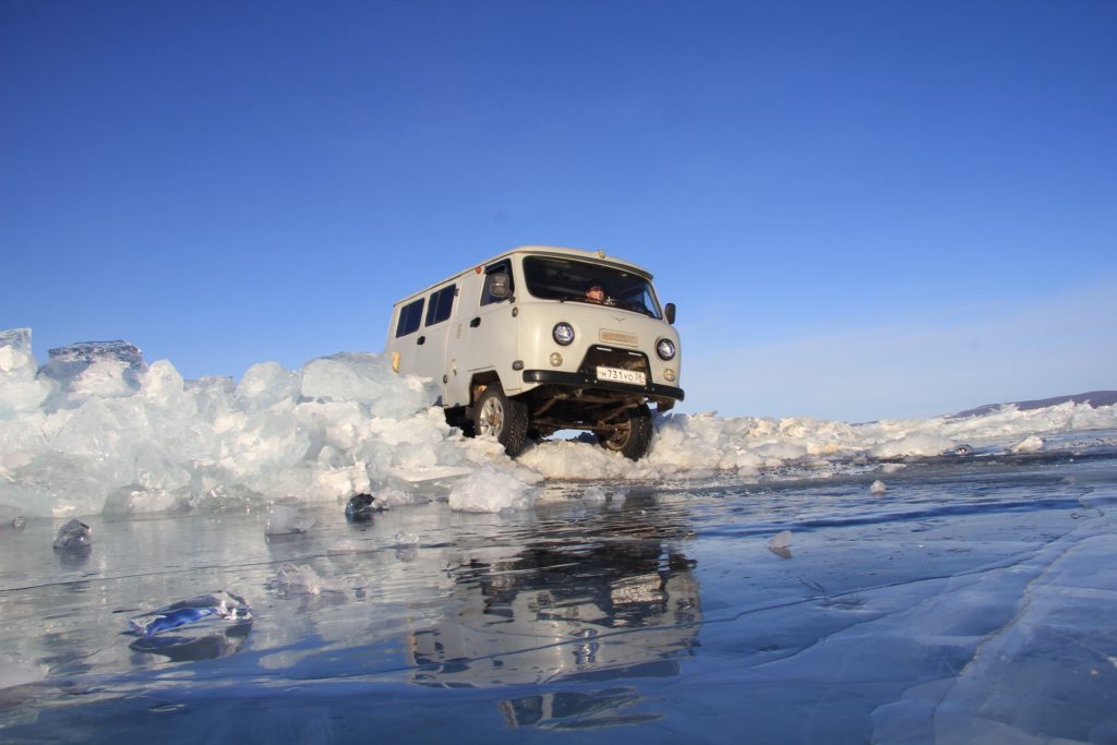 Ice Tour Around Lake Baikal